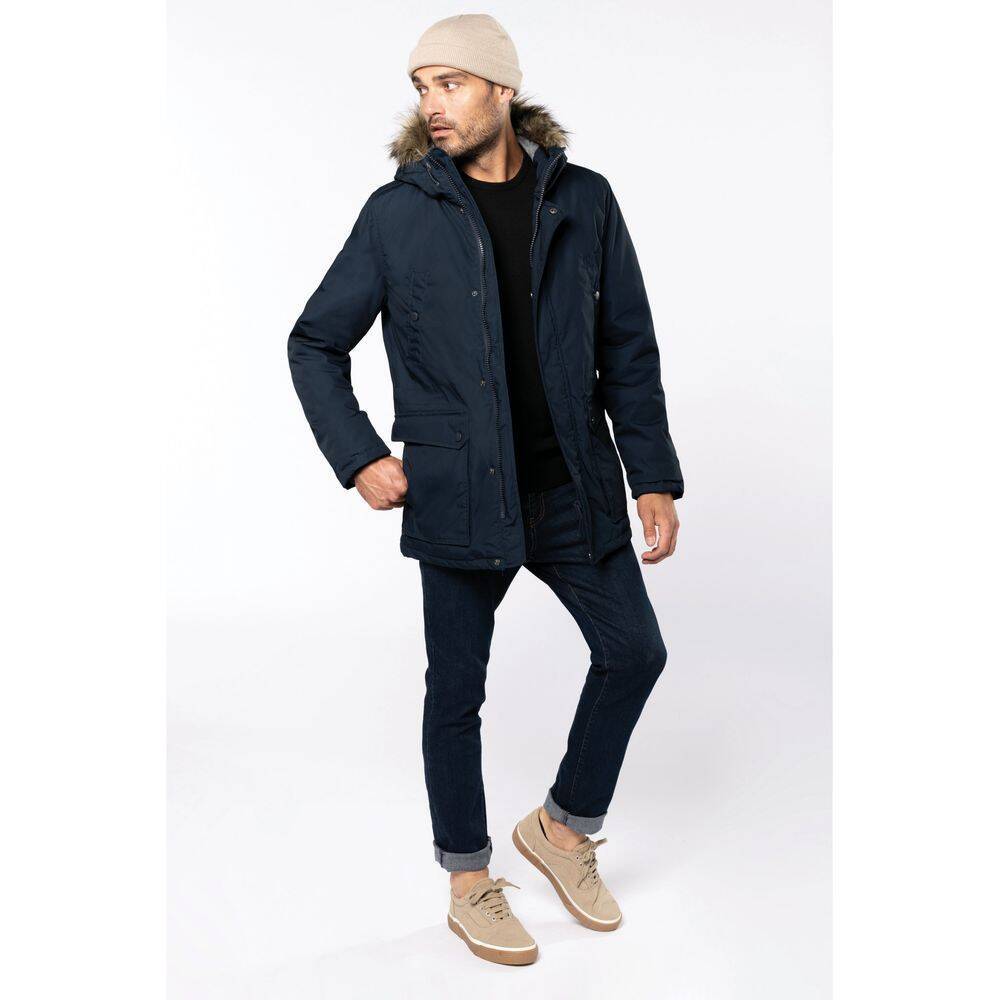 Parka grand froid Doublure matelassée Kariban Bleu Marine M-2