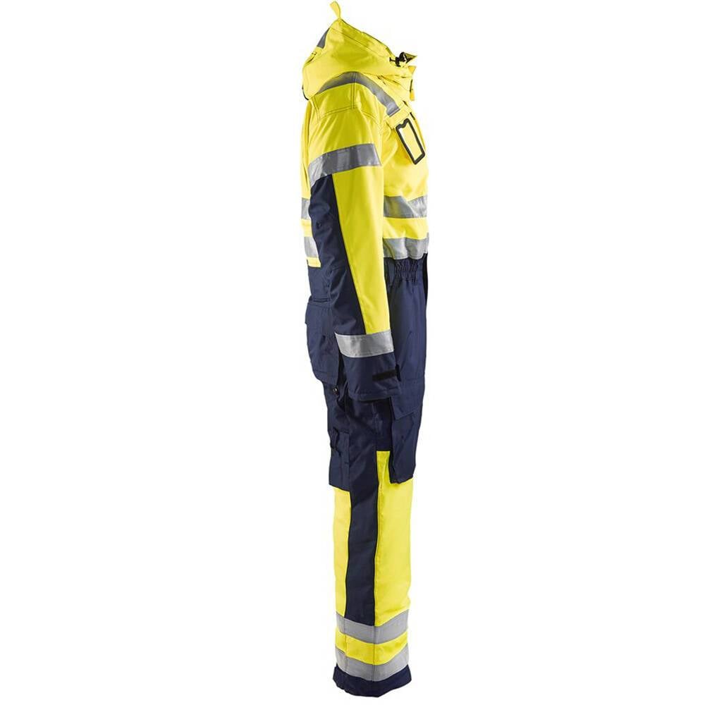 Combinaison haute visibilité imperméable Blaklader Matelassée Jaune / Marine 56-2