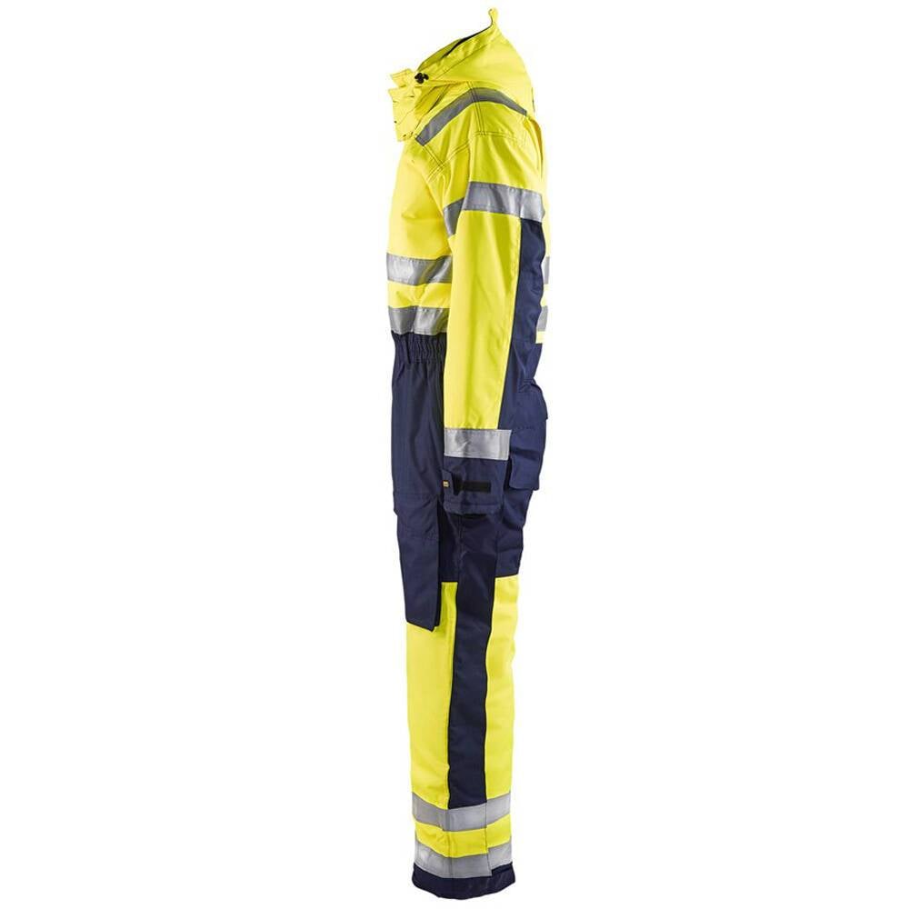Combinaison haute visibilité imperméable Blaklader Matelassée Jaune / Marine 56-3