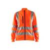 Sweat zippé haute visibilité femme Blaklader EN ISO 20471 CLASSE 3 Jaune Fluo XS