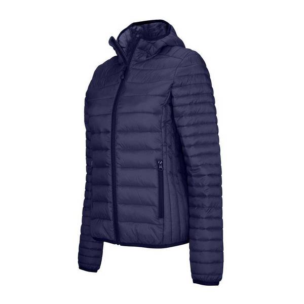Doudoune légère capuche femme Kariban Marine XXL