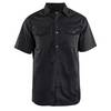 Chemise twill Blaklader Homme manches courtes Noir L