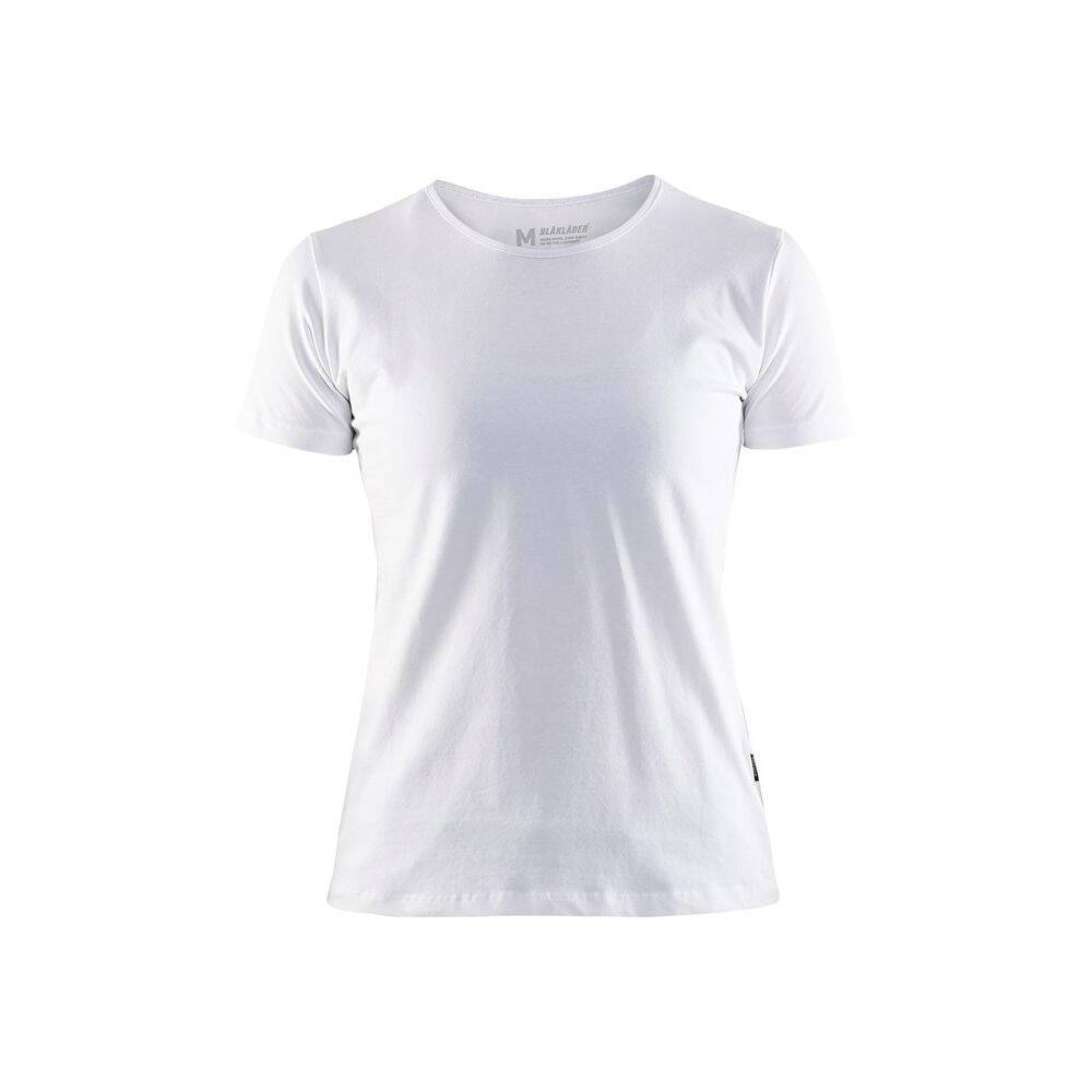 T-shirt femme Blaklader col rond Blanc XS-0