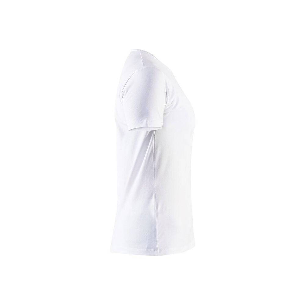 T-shirt femme Blaklader col rond Blanc XS-2