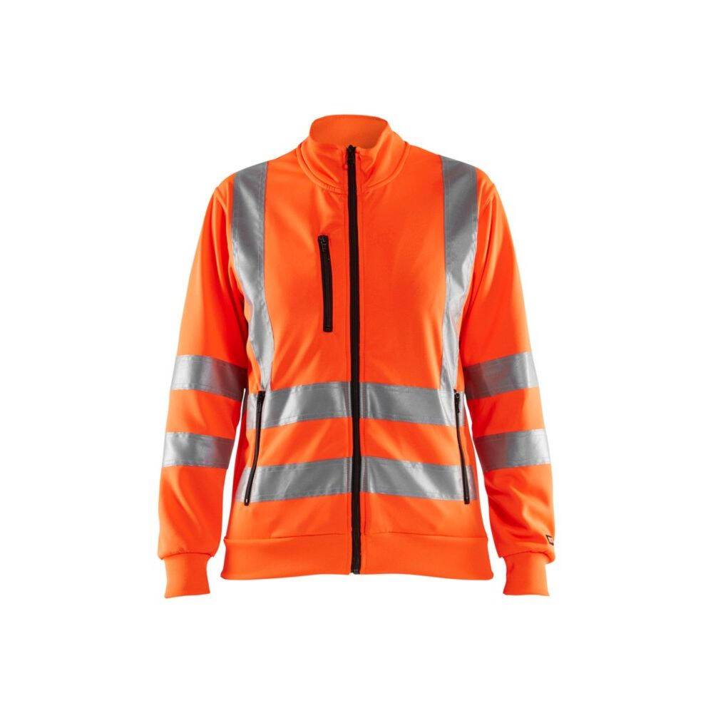 Sweat zippé haute visibilité femme Blaklader EN ISO 20471 CLASSE 3 Jaune Fluo M-0