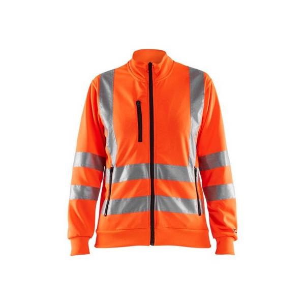 Sweat zippé haute visibilité femme Blaklader EN ISO 20471 CLASSE 3 Jaune Fluo M