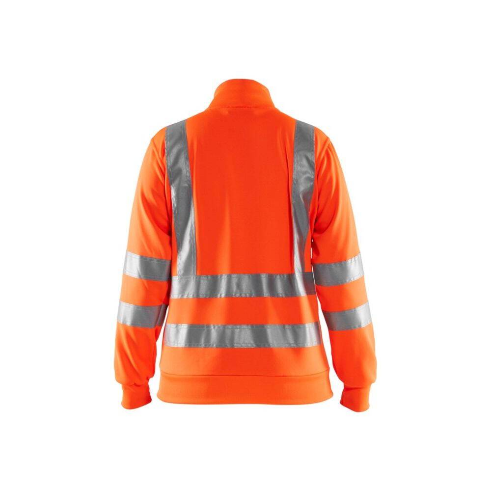 Sweat zippé haute visibilité femme Blaklader EN ISO 20471 CLASSE 3 Jaune Fluo M-1