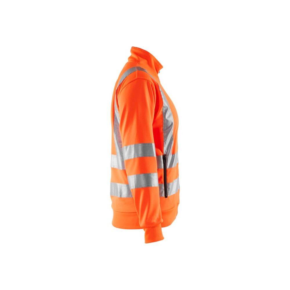 Sweat zippé haute visibilité femme Blaklader EN ISO 20471 CLASSE 3 Jaune Fluo M-2