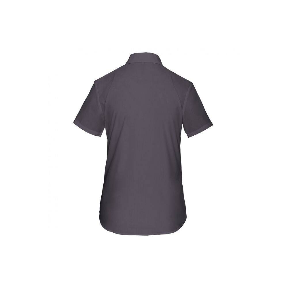 Chemise manches courtes femme Kariban Gris Foncé 4XL-1