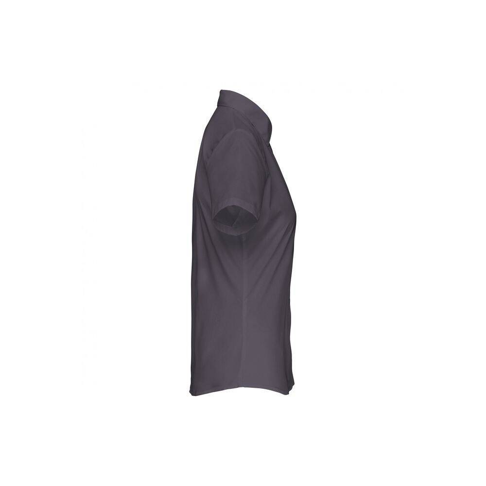 Chemise manches courtes femme Kariban Gris Foncé 4XL-2