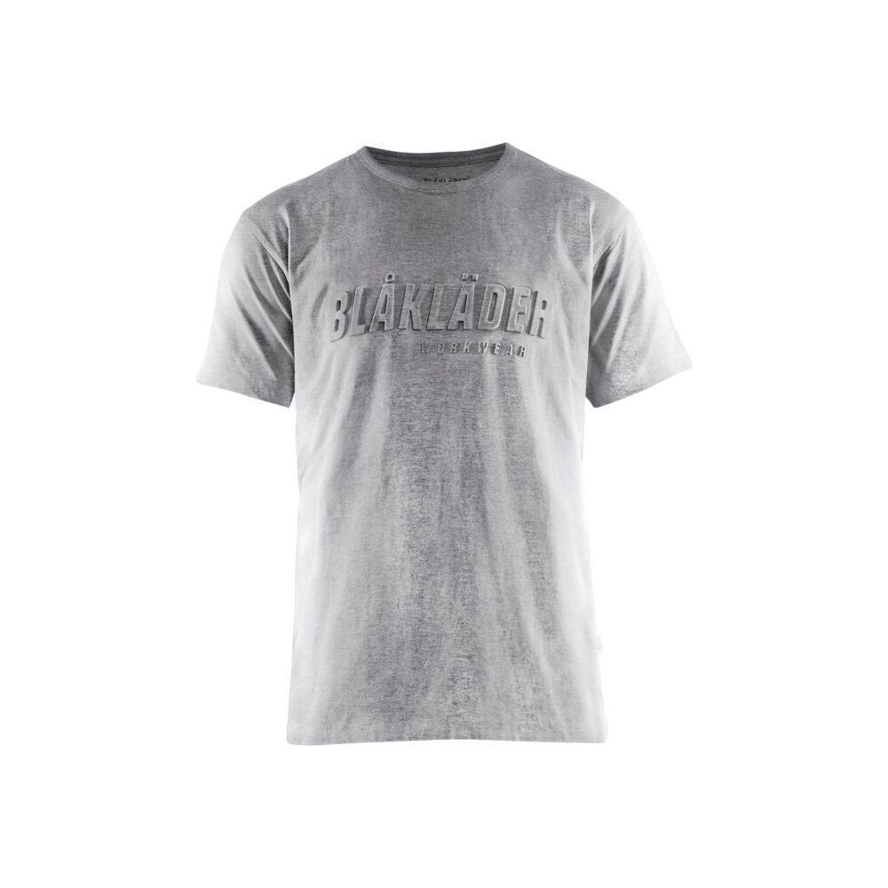 T-shirt imprimé 3D HOMME BLAKLADER Gris XS-0