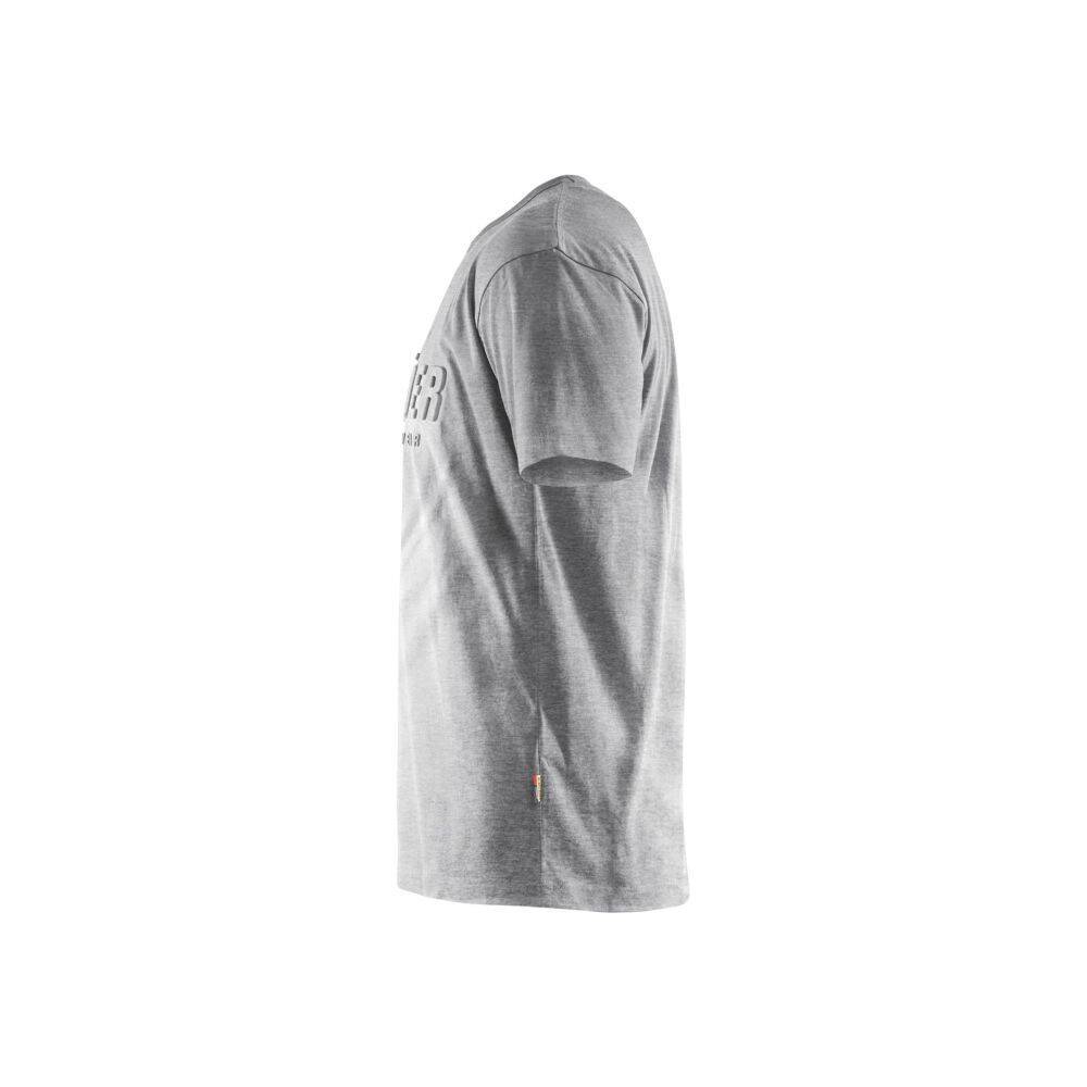 T-shirt imprimé 3D HOMME BLAKLADER Gris XS-3