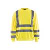 Sweat-shirt haute visibilité Blaklader col rond Jaune XL