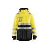 Parka de travail femme haute visibilité hiver Blaklader Classe 3 Jaune / Noir XL