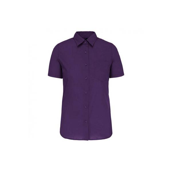 Chemise manches courtes femme Kariban Violet XXL
