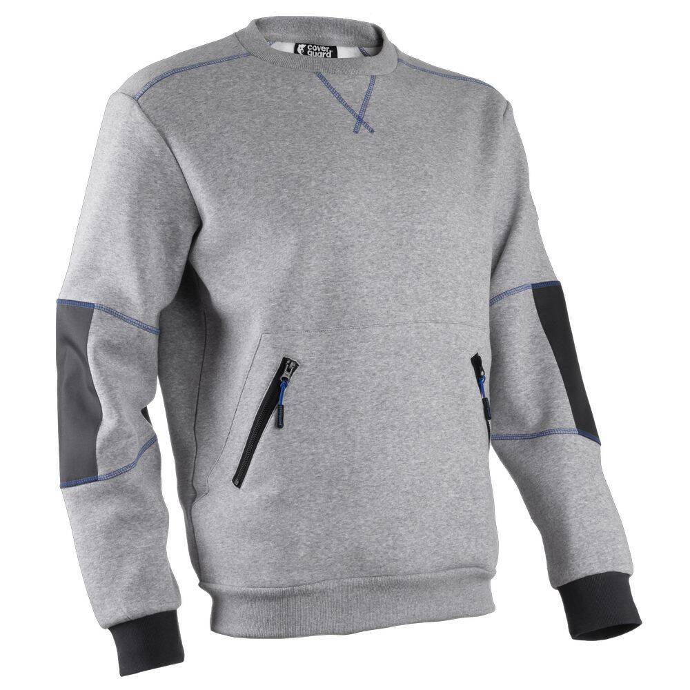 Pull Sweat de travail HATO - Gris chiné - COVERGUARD HATO 2XL-0