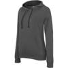 Sweat-shirt à capuche contrastée FEMME KARIBAN Gris / Noir XS