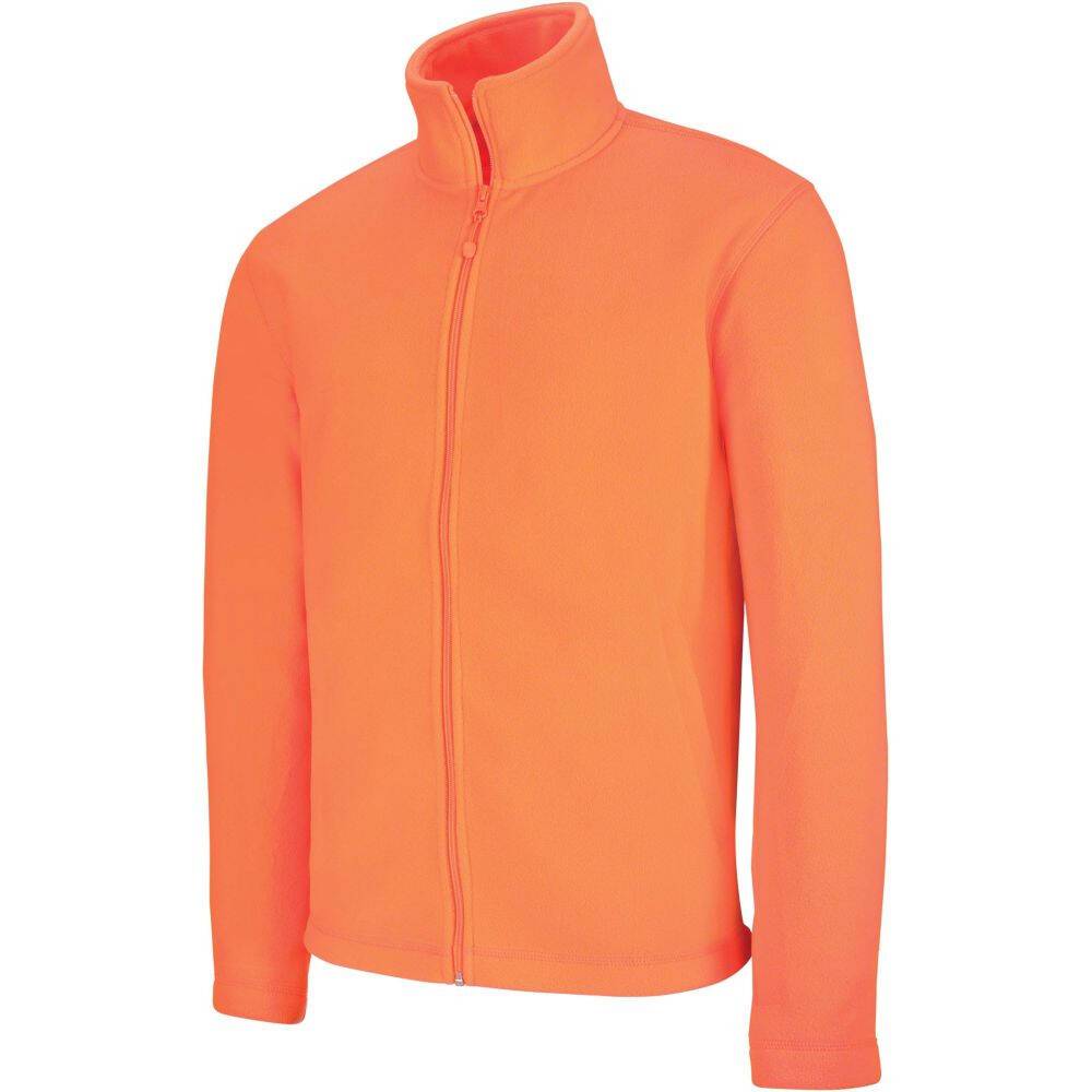 Veste micropolaire zippée Falco Kariban Orange Fluo 3XL-0