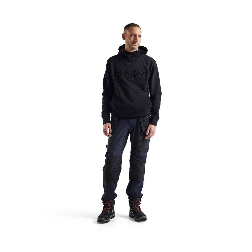 Sweat à capuche imprimé 3D noir TXL - BLÅKLÄDER - 353011589900XL-4