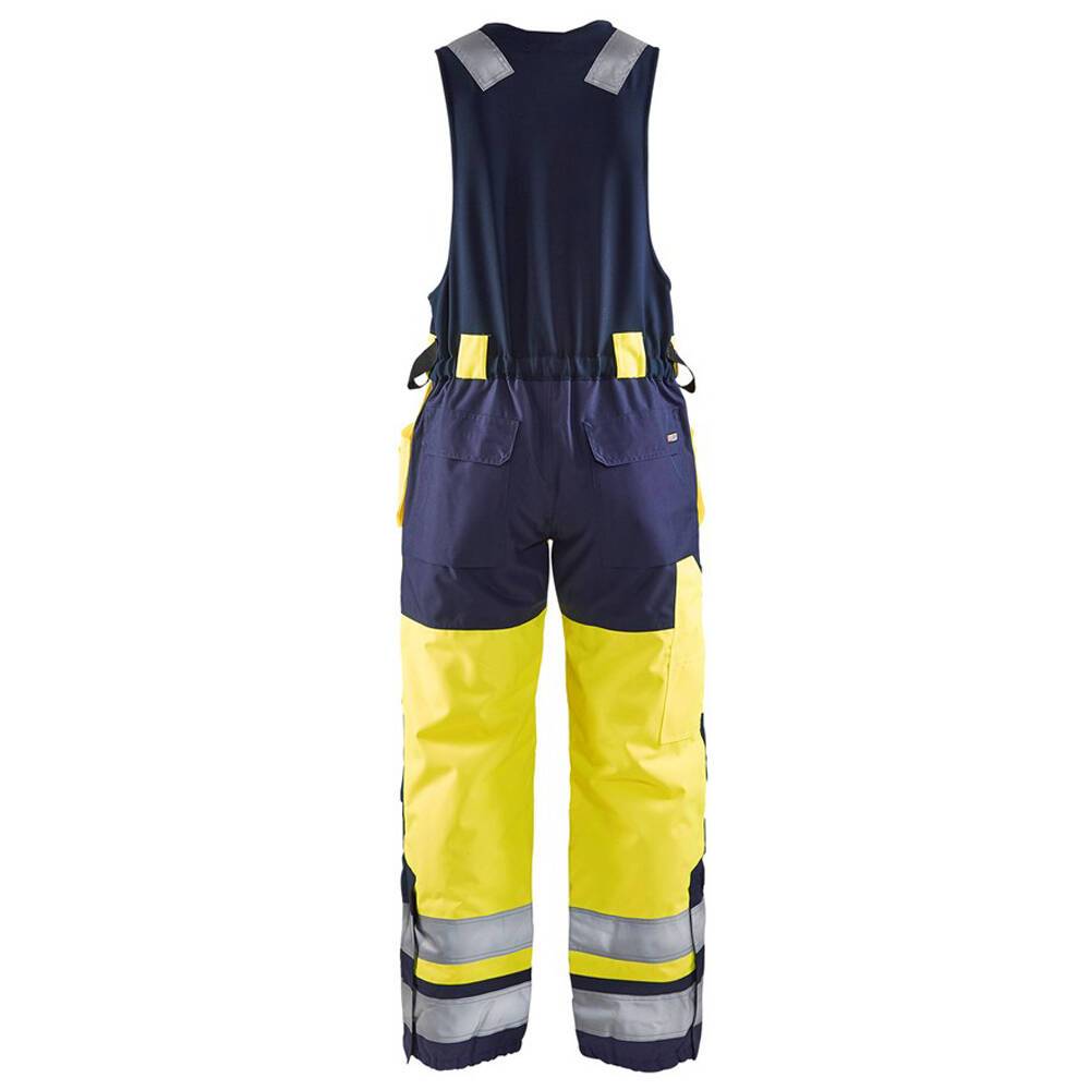 Combinaison imperméable haute visibilité sans manches Blaklader 100% polyester Jaune / Marine 42-3