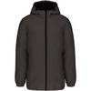 Parka a capuche recyclée imperméable Kariban Gris L
