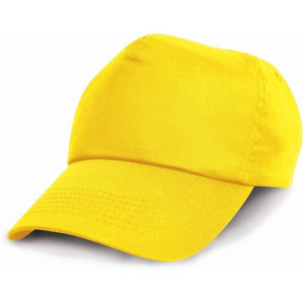 Casquette 100% coton Result Jaune Unique