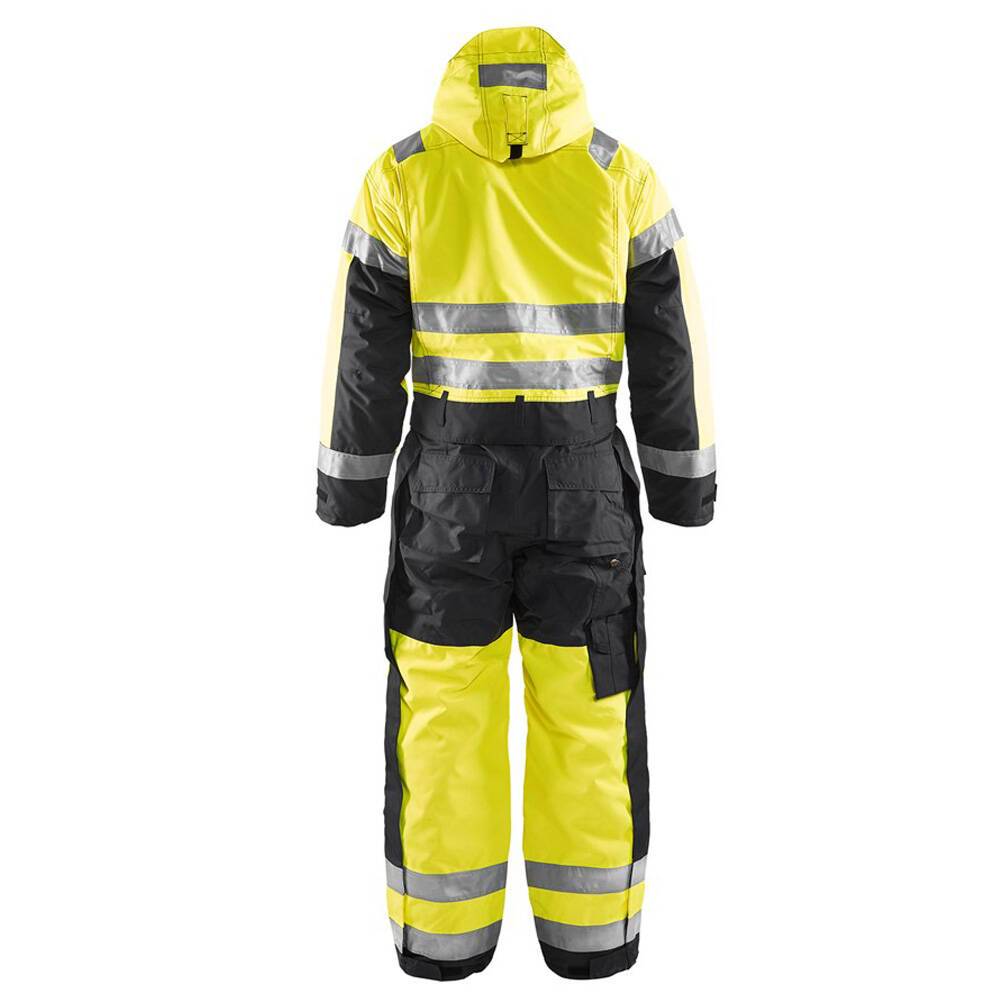 Combinaison haute visibilité imperméable Blaklader Matelassée Jaune / Noir 40-1