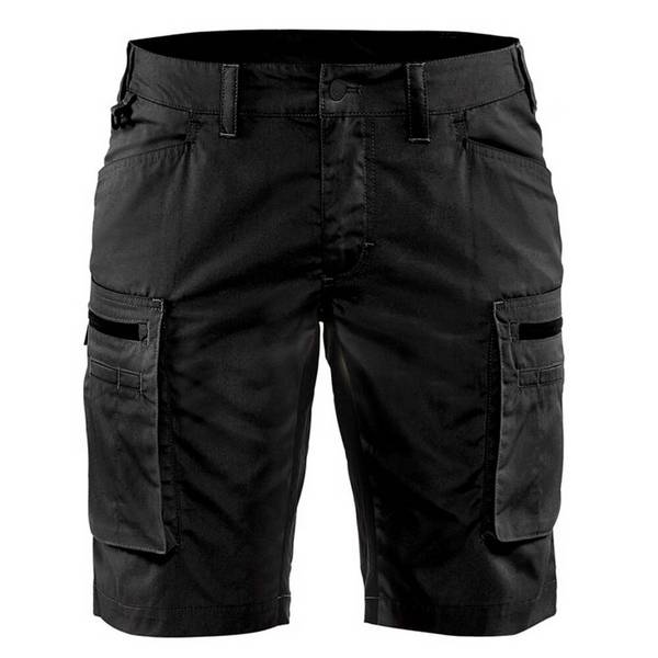 Short de travail femme Blaklader services stretch Noir 34
