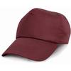 Casquette 100% coton Result Bordeaux Unique