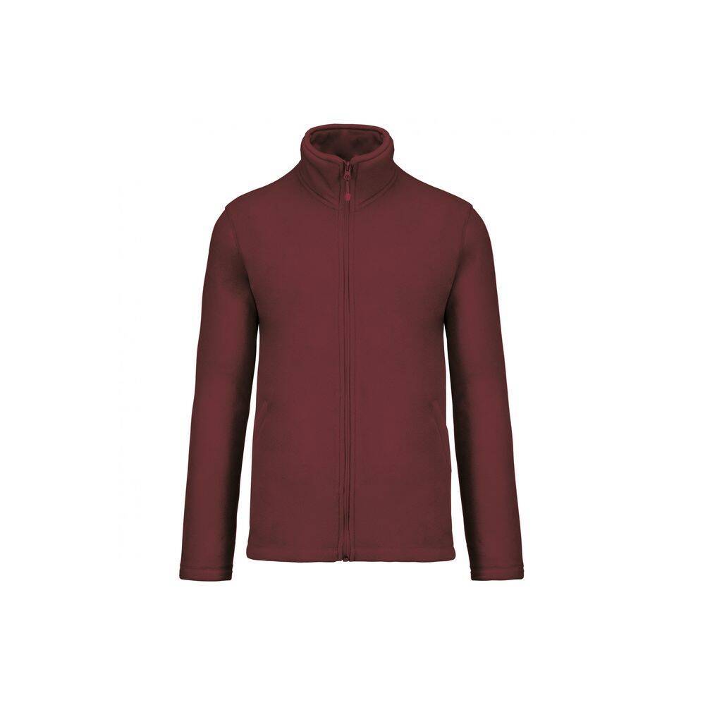 Veste micropolaire zippée Falco Kariban Bordeaux M-0