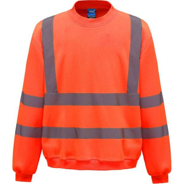 Sweat-shirt de travail haute visibilité Yoko Orange M