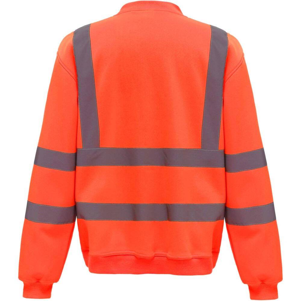 Sweat-shirt de travail haute visibilité Yoko Orange M-1