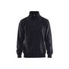 Sweat de travail col camionneur Blaklader Noir XL