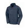 Veste de travail softshell recyclée Result Bleu Marine 4XL