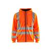 Sweat shirt à capuche haute visibilité Blaklader zippé 3346 Orange M