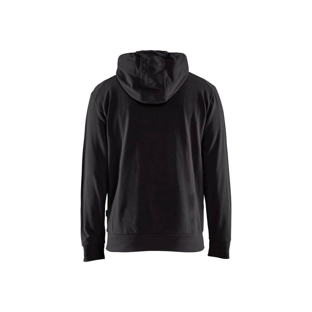 Sweat-shirt de travail à capuche imprimé 3D 100% coton 320g Blaklader Noir M-1