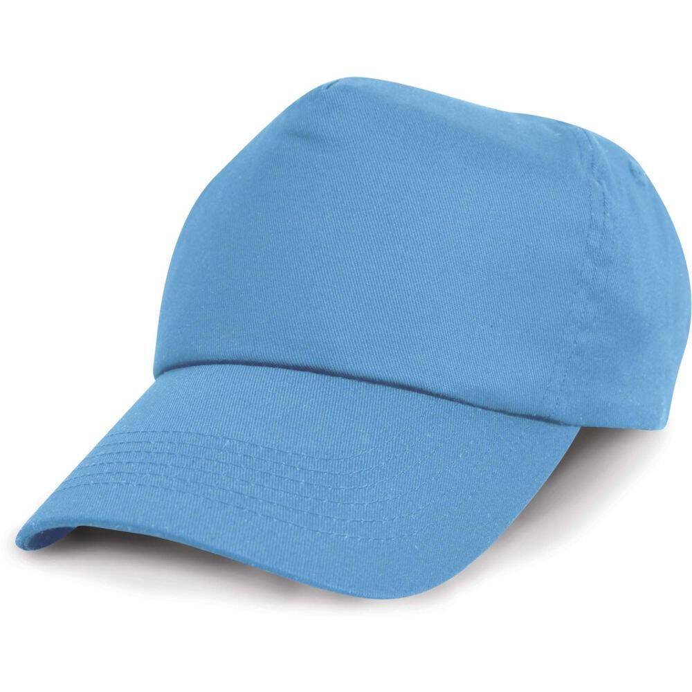 Casquette 100% coton Result Bleu Ciel Unique-0