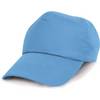 Casquette 100% coton Result Bleu Ciel Unique