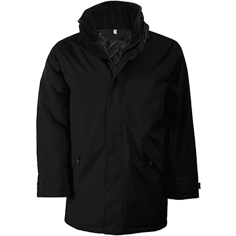 Parka de travail Doublure Matelassée KARIBAN Noir L-0