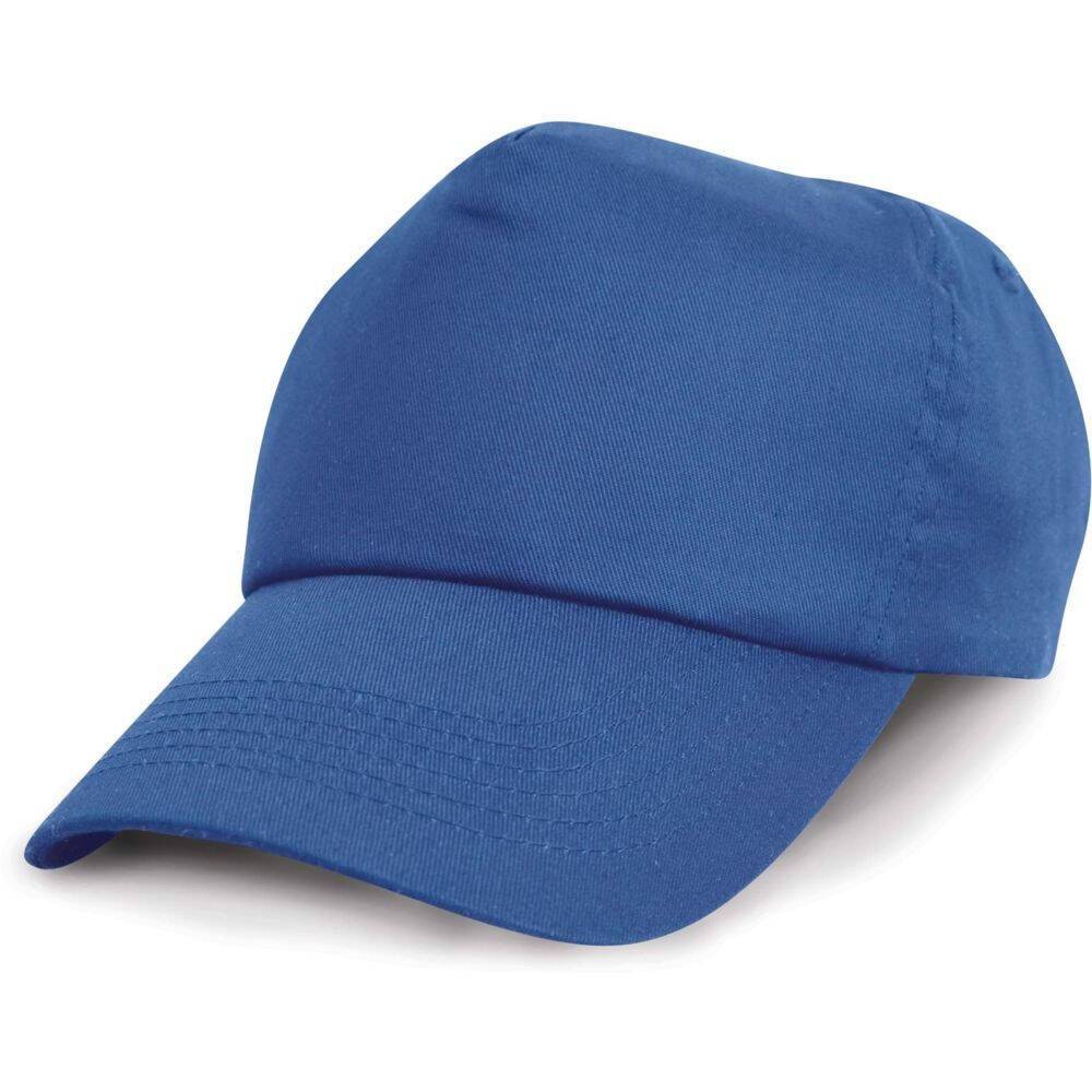 Casquette 100% coton Result Bleu Royal Unique-0