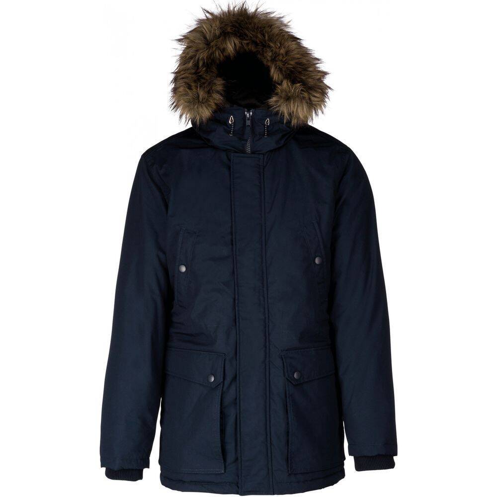 Parka grand froid Doublure matelassée Kariban Bleu Marine 3XL