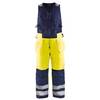 Combinaison imperméable haute visibilité sans manches Blaklader 100% polyester Jaune / Marine 50