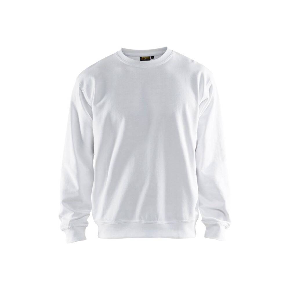 Sweat shirt de travail Blaklader col rond Blanc 4XL-0