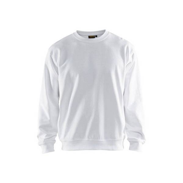 Sweat shirt de travail Blaklader col rond Blanc 4XL
