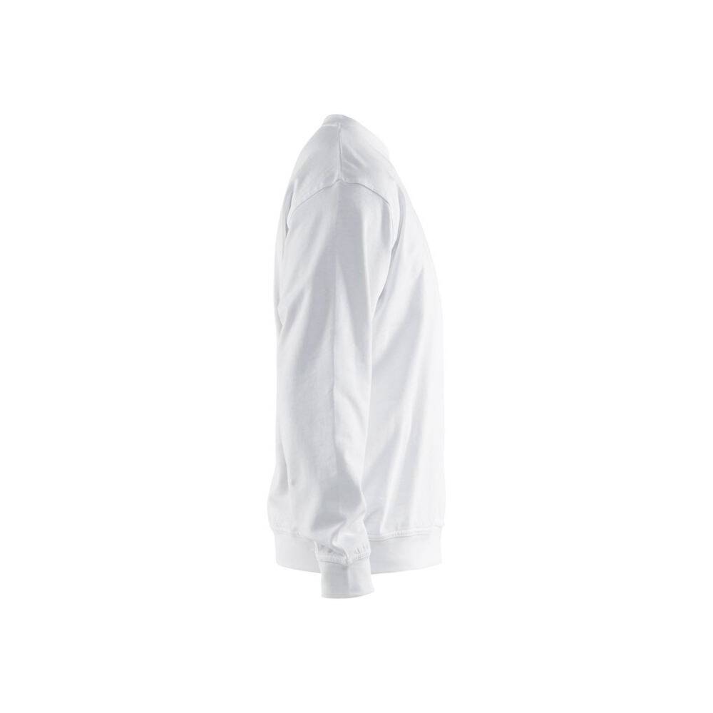 Sweat shirt de travail Blaklader col rond Blanc 4XL-2