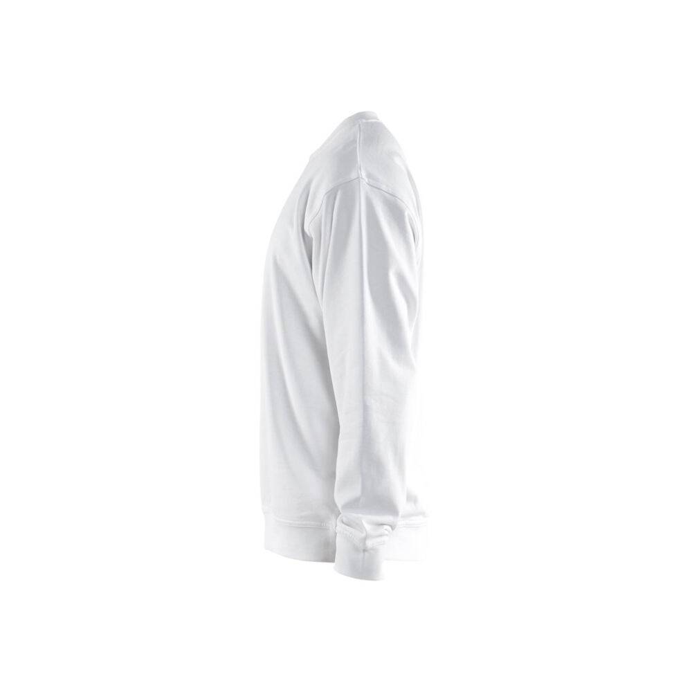 Sweat shirt de travail Blaklader col rond Blanc 4XL-3