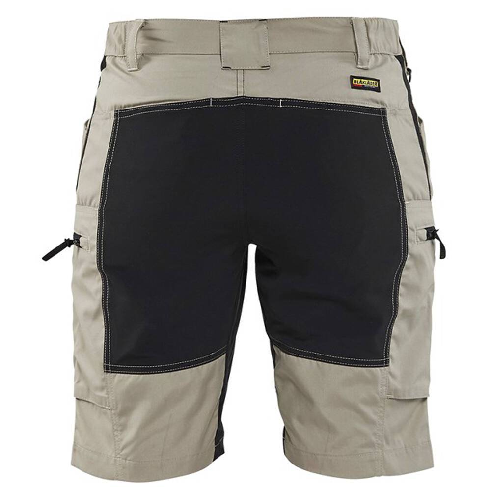 Short de travail femme Blaklader services stretch Beige / Noir 46-1