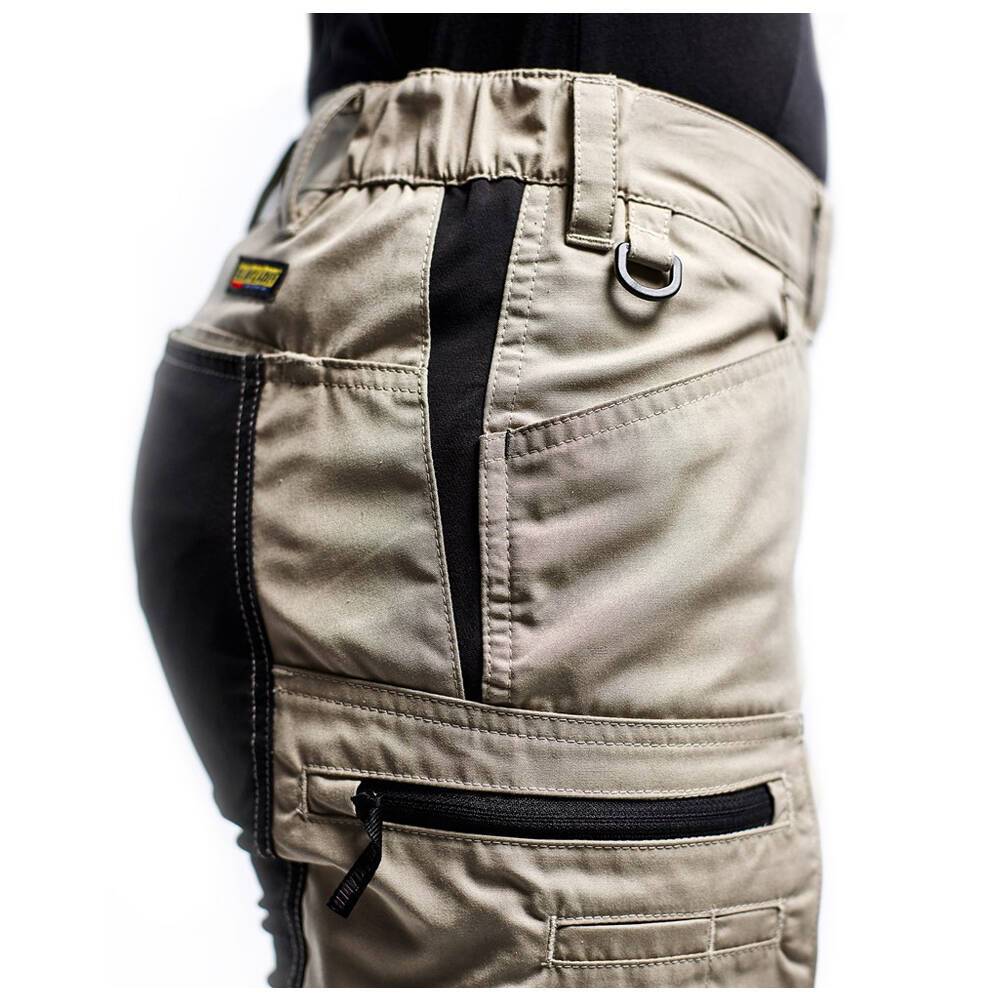Short de travail femme Blaklader services stretch Beige / Noir 46-2