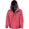 Veste 3 en 1 imperméable doublée en polaire zip&clip Result Rouge XXL