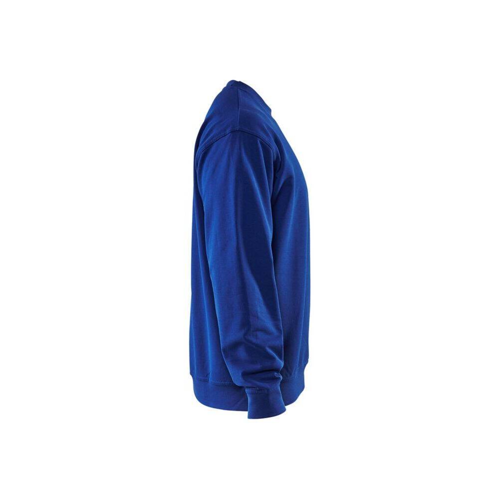 Sweat shirt de travail Blaklader col rond Bleu XL-2